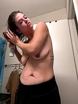 SafeinouterSpace — topless 1 song on trampoline